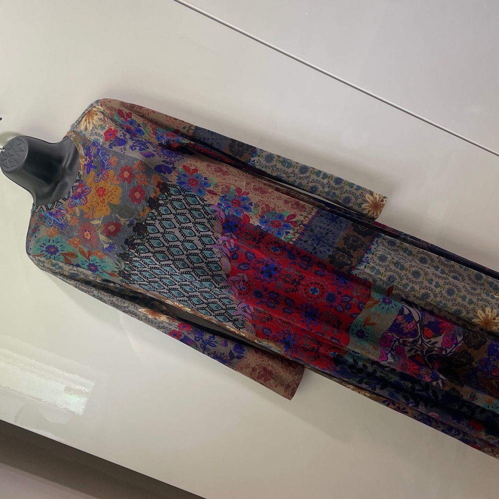 NATURAL LIFE Floral Patchwork Dress
